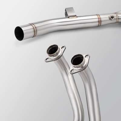 Tenere700不锈钢前段中段 摩托机车排气管改装 无损安装2019-2025