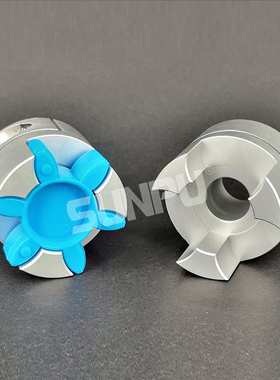 三普SLC35伺服步进电机丝杆模组用连轴器 夹紧式梅花型弹性联轴器