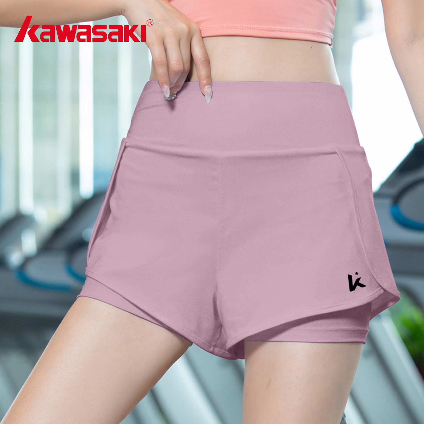 Kawasaki川崎打羽毛球裤裙女士高尔夫运动防走光短裙网球训练裤裙,女装/女士精品,短裤,淘宝优惠券,粉丝福利购,淘宝优惠卷