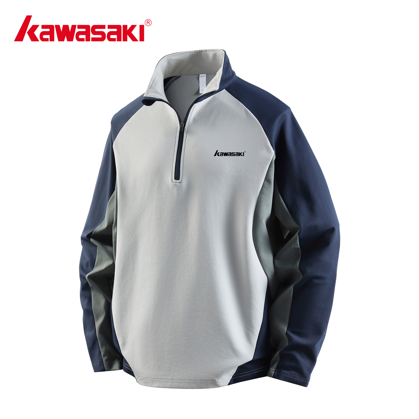 川崎户外运动男女速干打底长袖T