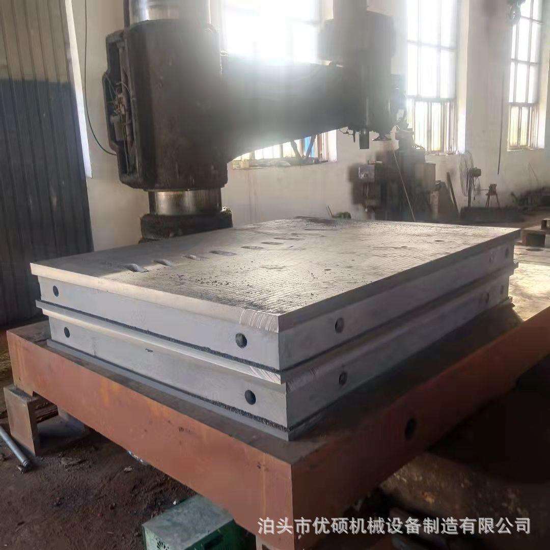 非标现货加厚铸铁t型槽平台机械设备装配焊接 铆焊铸铁平板来图