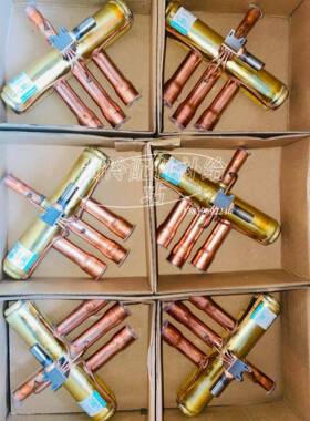 三花四通阀热泵空调换向阀5P10P12P15P50P空调电磁阀线圈正品全新