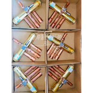 三花四通阀热泵空调换向阀5P10P12P15P50P空调电磁阀线圈正品全新