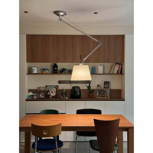 中古风餐厅摇臂吊灯Tolomeo可移位极简原木法式包豪斯书房阅读灯