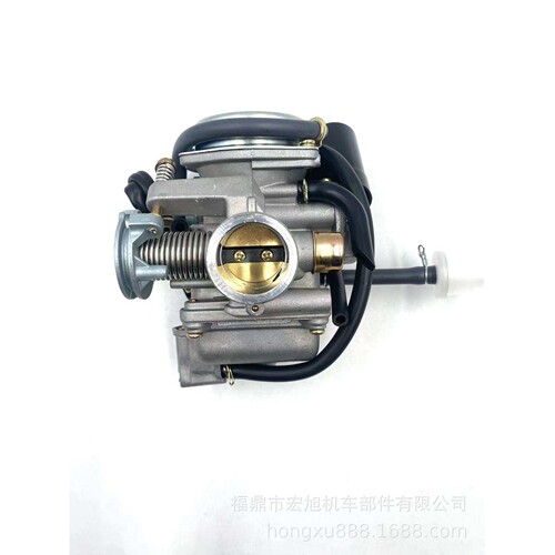 GY6下盖快速放油化油器 豪迈踏板摩托 ATV 125-150CC PD24J 24mm