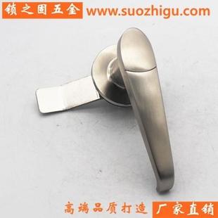 不锈钢门锁ms308-3配电柜把手锁户外柜防水执手锁带盖机柜门锁