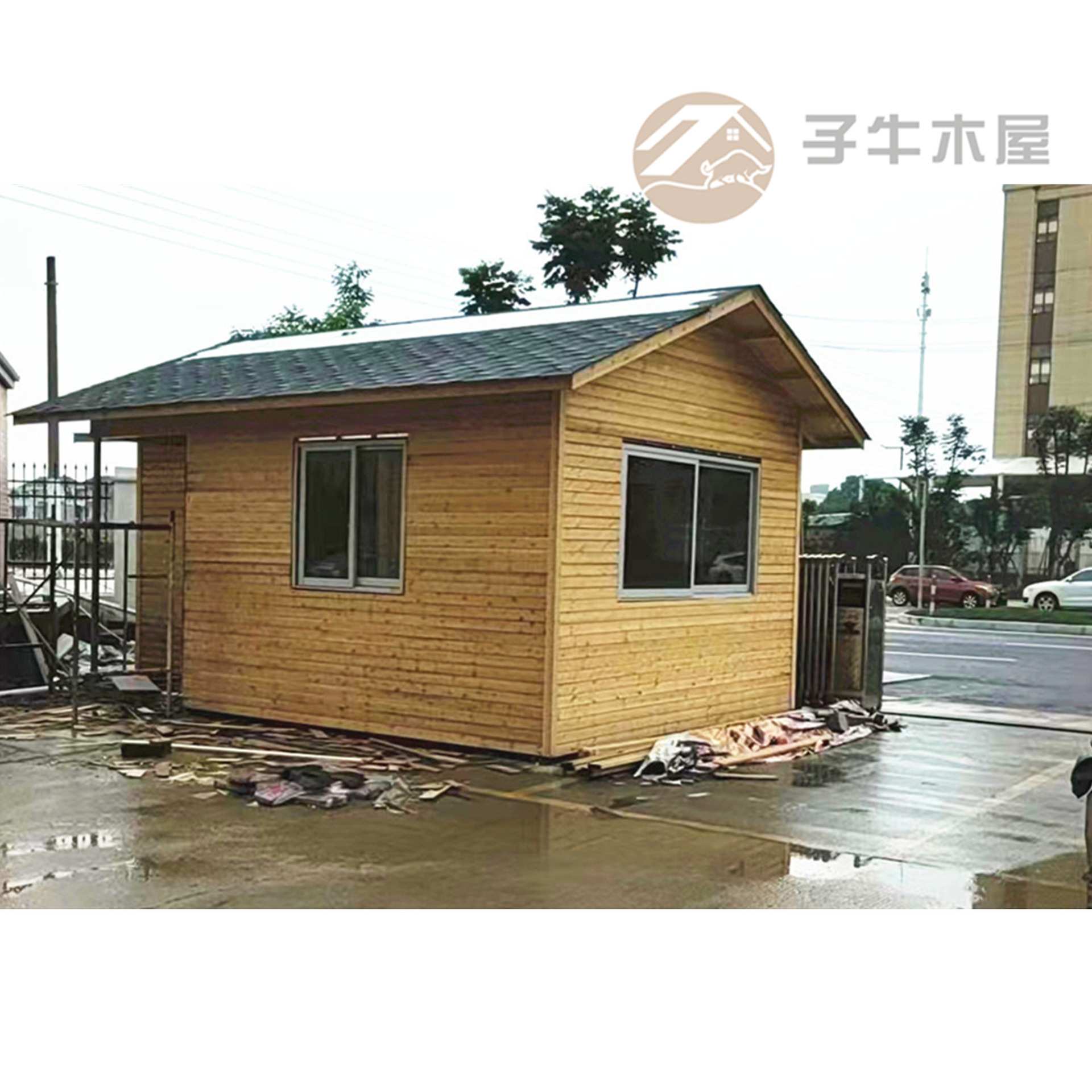 户外农业活动工具房农村图纸可设计管理房可移动板房小木屋
