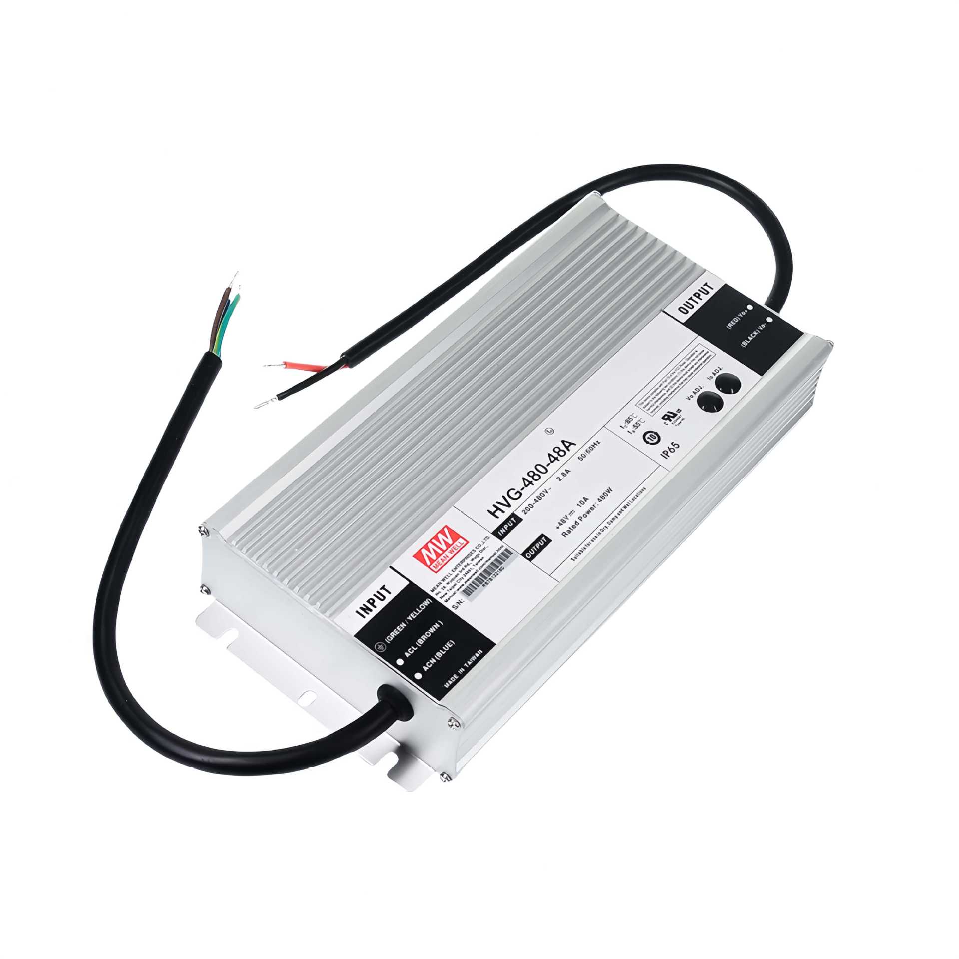 明纬电源 HVG-480-42B 380V输入开关电源防水
