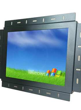 开放式显示器12.1寸12寸高清监视器VGA HDMI AV BNC可按要求制做