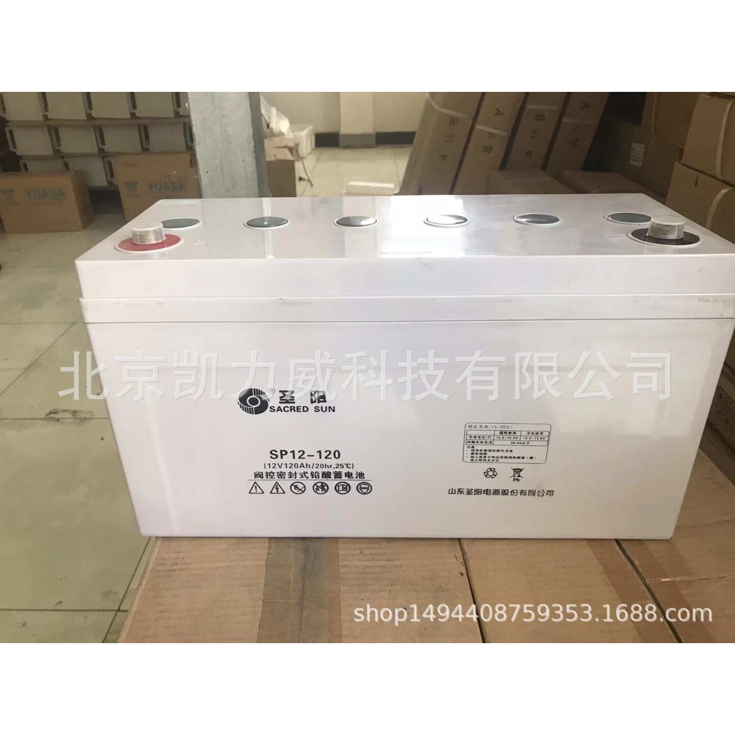 铅酸免维护2V300AH储能发电站直流电源太阳能GFMD-300C圣阳蓄电池