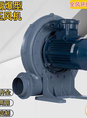 FT-3H工业化工矿用隔热隔爆中压风机2200W粉尘防爆电机透浦式风机
