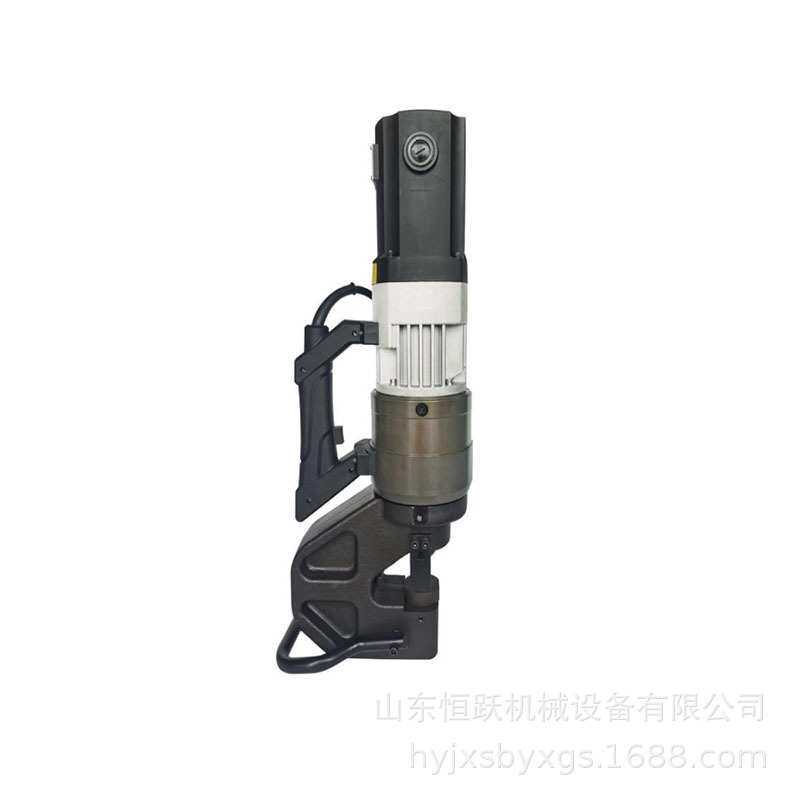 供应手提电动冲孔机 角铁槽钢打孔机 小型液压开孔器