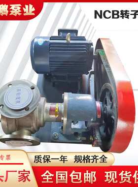 NCB6/0.5不锈钢转子泵内啮合齿轮泵糖稀糖浆絮凝剂电动泵糖浆适用