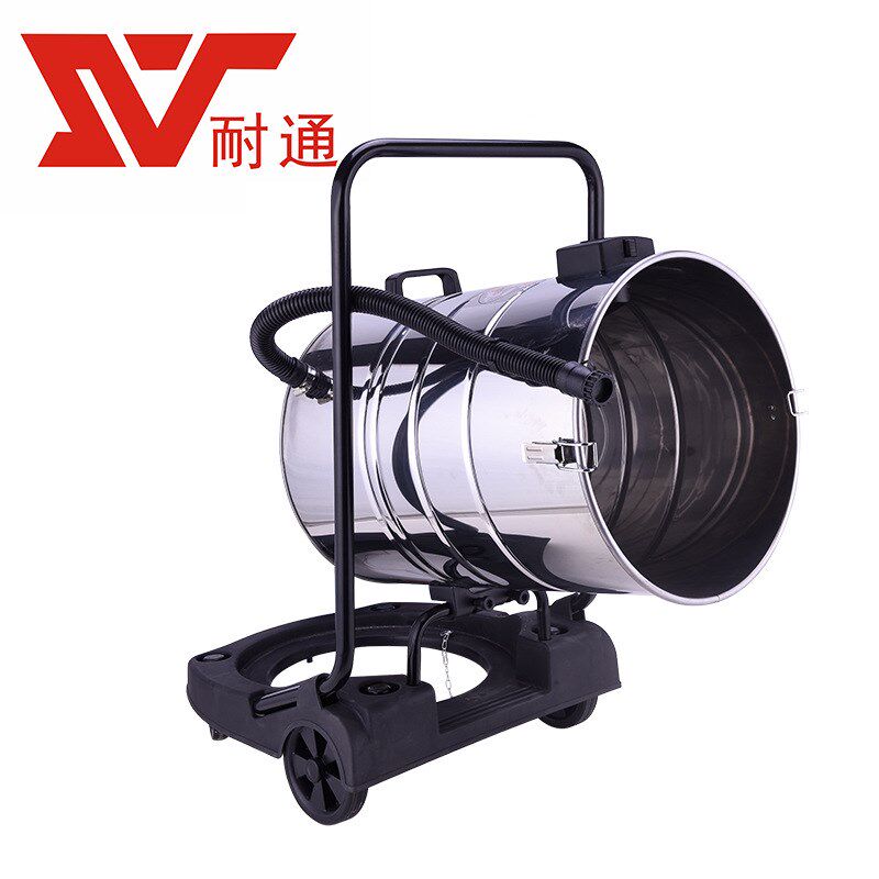 耐通60L1400W干湿两用桶式吸尘器家用大功率工业洗车场吸灰吸水机