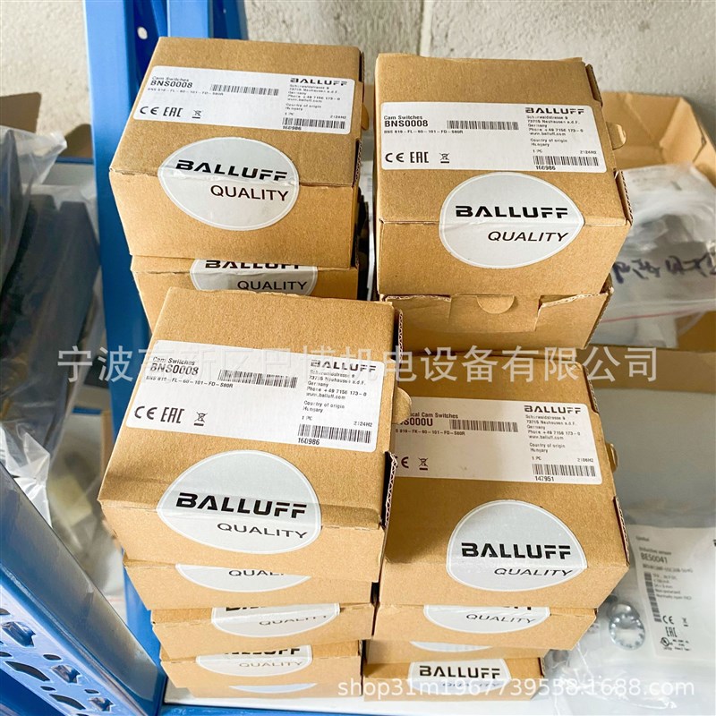BALLUFF/巴鲁夫/BNS 819-FL-60-101-FD-S80R/限位开关BNS0008现货