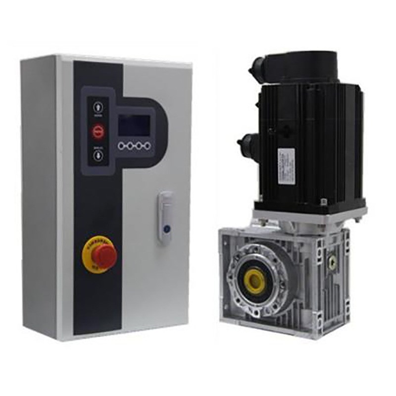 PVC快速卷帘门宝久伺服电机控制箱 自动门powever电机系统控制箱