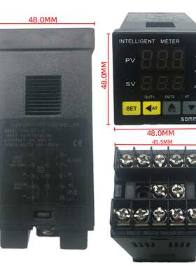 松美TC4/6/7/8/9-M1多功能智能温度控制器一路报警SSR+继电器输出