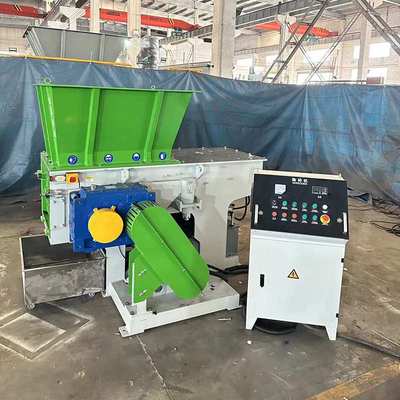 BSJ800双轴撕碎机机通用塑料机头料餐厨垃圾现货批再生料粉碎机