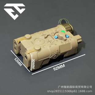 尼龙版NGAL红绿镭射指示器LED白光鼠尾控制开关无调节归零的功能