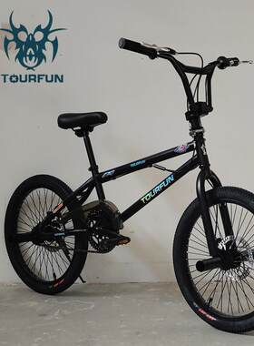 20寸花式BMX碟刹表演车小轮车运动自行车特技车攀爬技巧街车