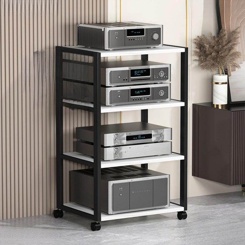 功放机架多层功放机调音支架多功能设备简易HIFI机柜音箱脚架子