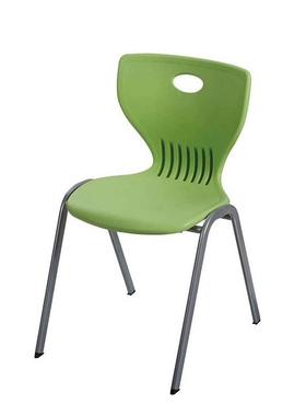 培训椅加厚塑料办公椅靠背椅简约塑胶会议椅四脚红色学生椅英语班