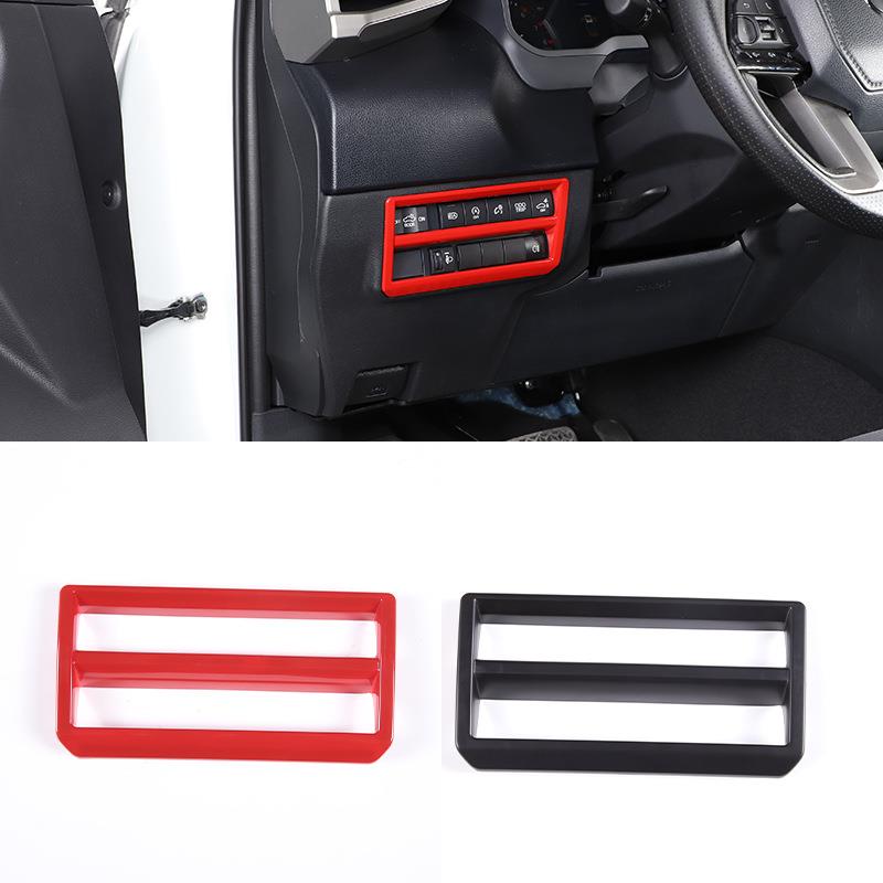 深圳欧创适用于22-23款丰田坦途/红杉大灯开关装饰框ABS1件套图片