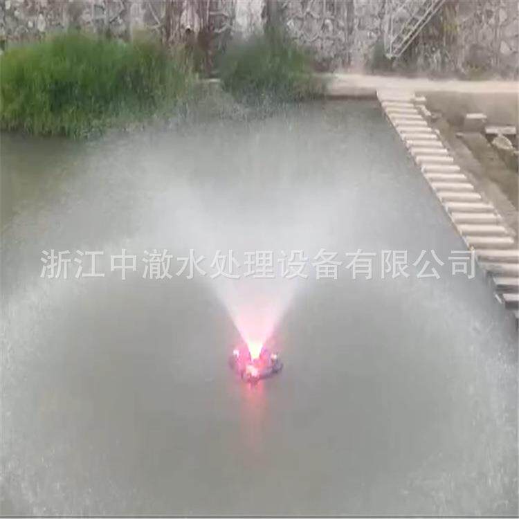 1500W不锈钢喷泉曝气机浮水式喷泉曝气机提水式喷泉曝气机
