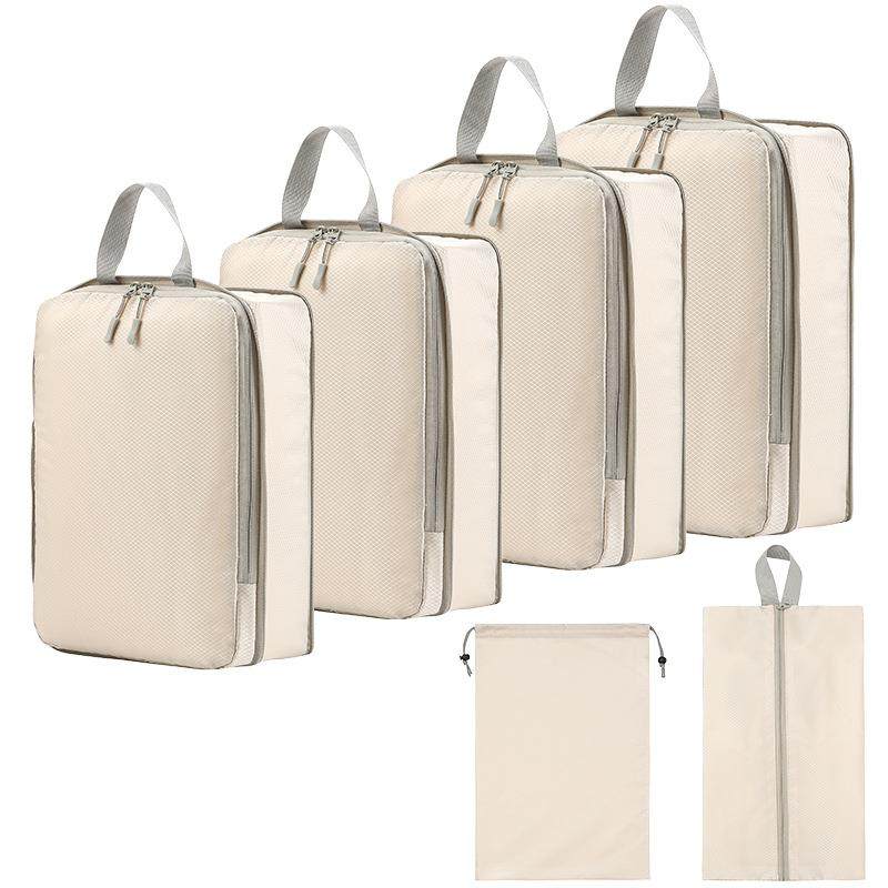 多功能旅行收纳袋可压缩衣物分装袋便携行李箱整理收纳包六件套,农用物资,其他肥料,淘宝优惠券,粉丝福利购,淘宝优惠卷