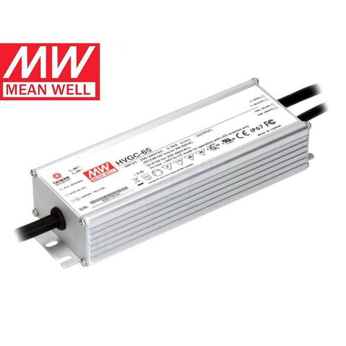 明纬65W开关电源HVGC-65-350B/500B/700B/1050B调光LED驱动器
