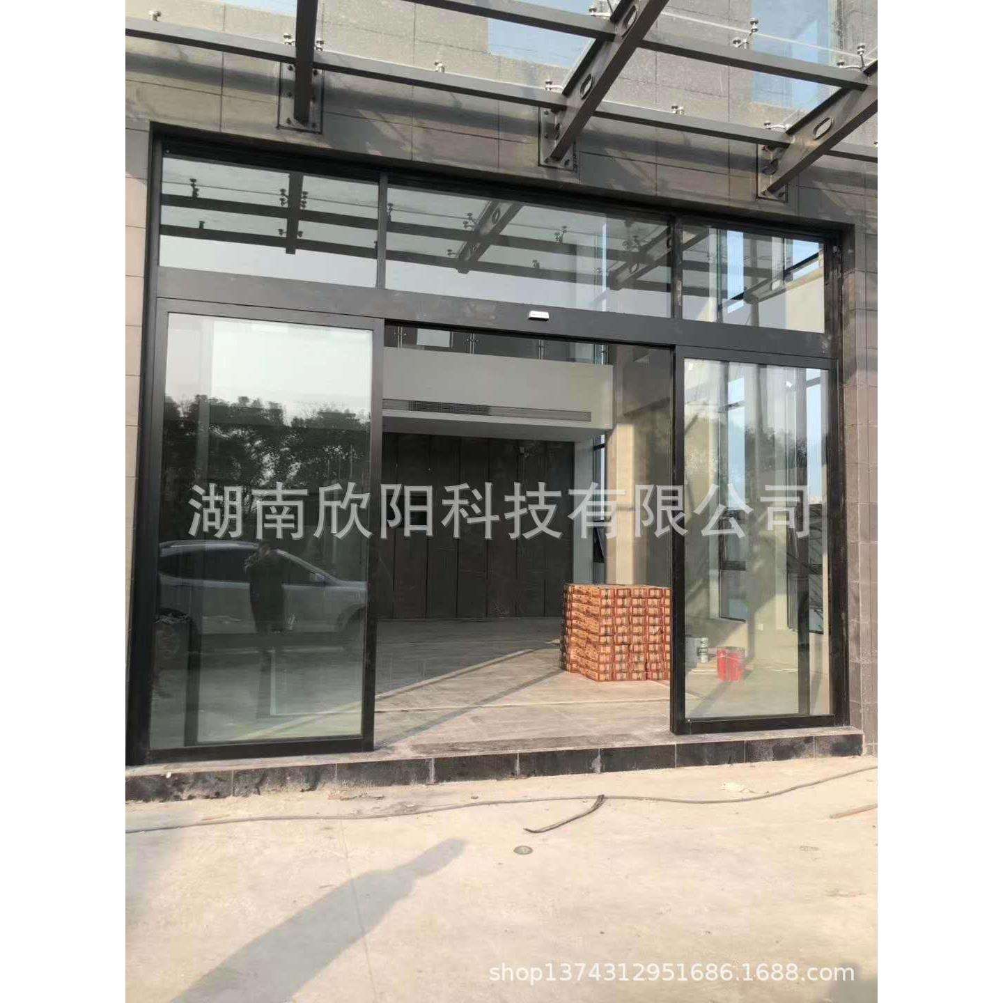长沙自动门平移门玻璃自动门人脸识别自动门指纹刷卡自动感应门