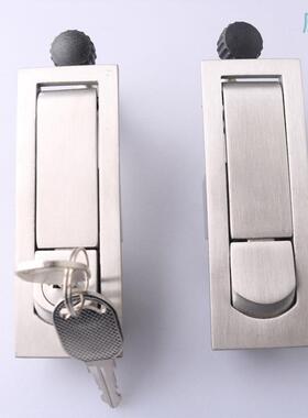 MS606-1-2不锈钢平面锁机械设备门锁电箱柜弹跳锁空压机锁电箱锁