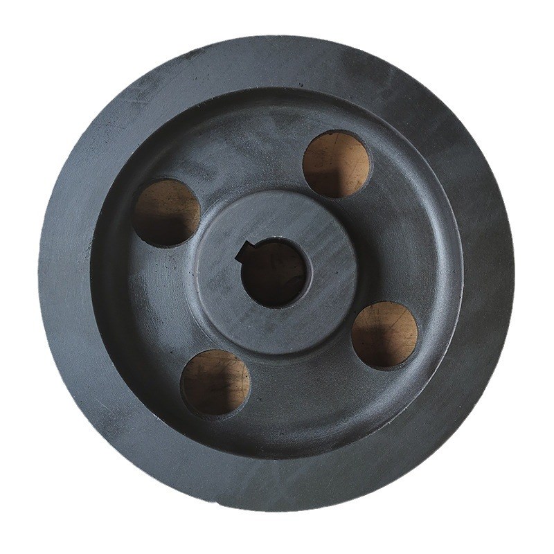 普通皮带轮B型2槽 风机传动轮螺杆机配件电机皮带盘金属铸件