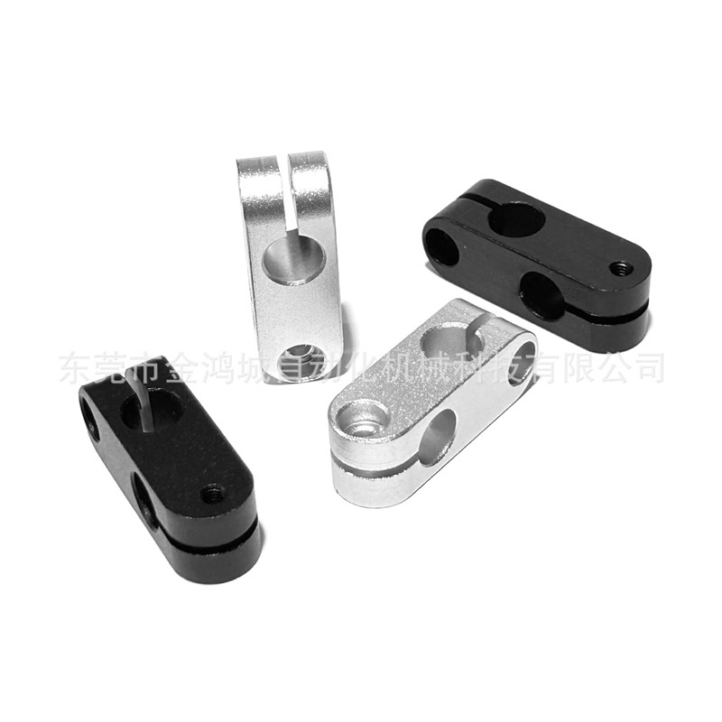 ALNC异径简易型支柱固定夹铝合金十字光轴RDA01 ALNW12 15 16 20