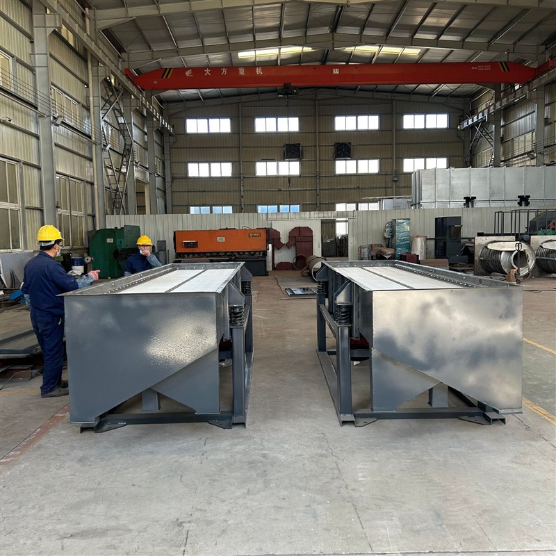 晟图淀粉分级除杂方形直线振动筛 不易堵网换网方便