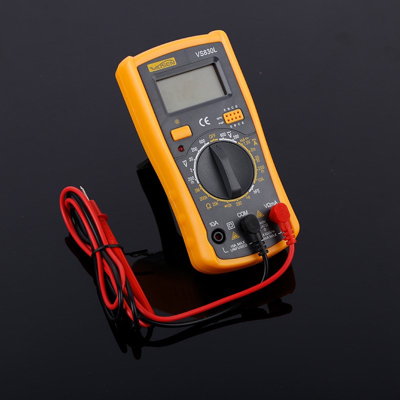 文鑫DT9205B数字万用表三位半数显蜂鸣全量程防烧过载保护万用表