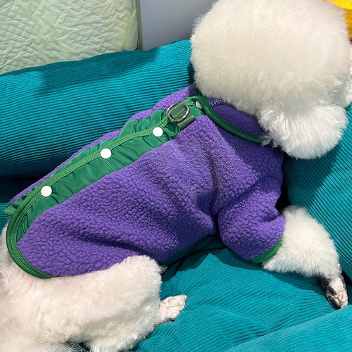 狗狗衣服冬装加厚保暖小狗比熊泰迪柯基中小型犬猫咪德文宠物衣服