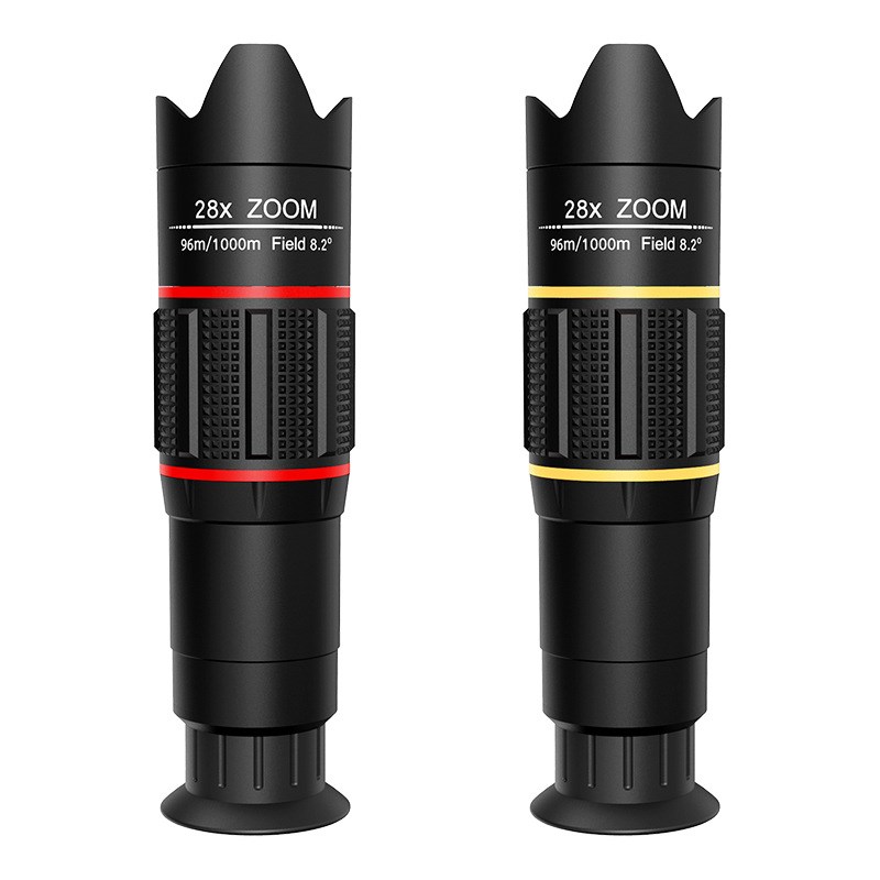 跨境全新28倍手机外置长焦镜头 演唱会专业拍摄单筒望远镜