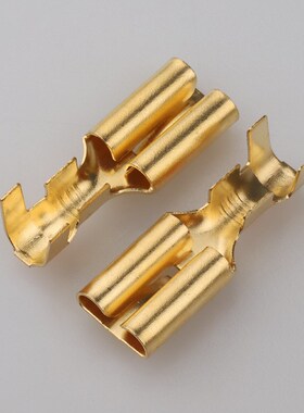 7.8平板带刺插簧DJ621-E7.8C 国产8245-4060 冷压插拔式接线端子