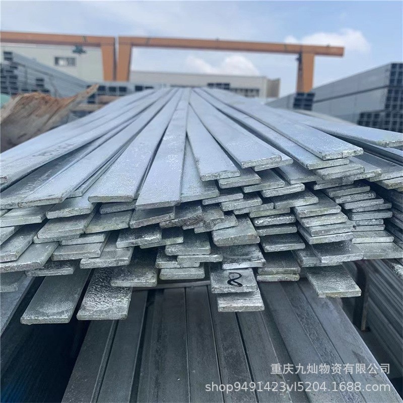 重庆黑扁钢25*5 方钢六角钢棒 热轧扁铁热镀锌冷拉异型钢规格齐全