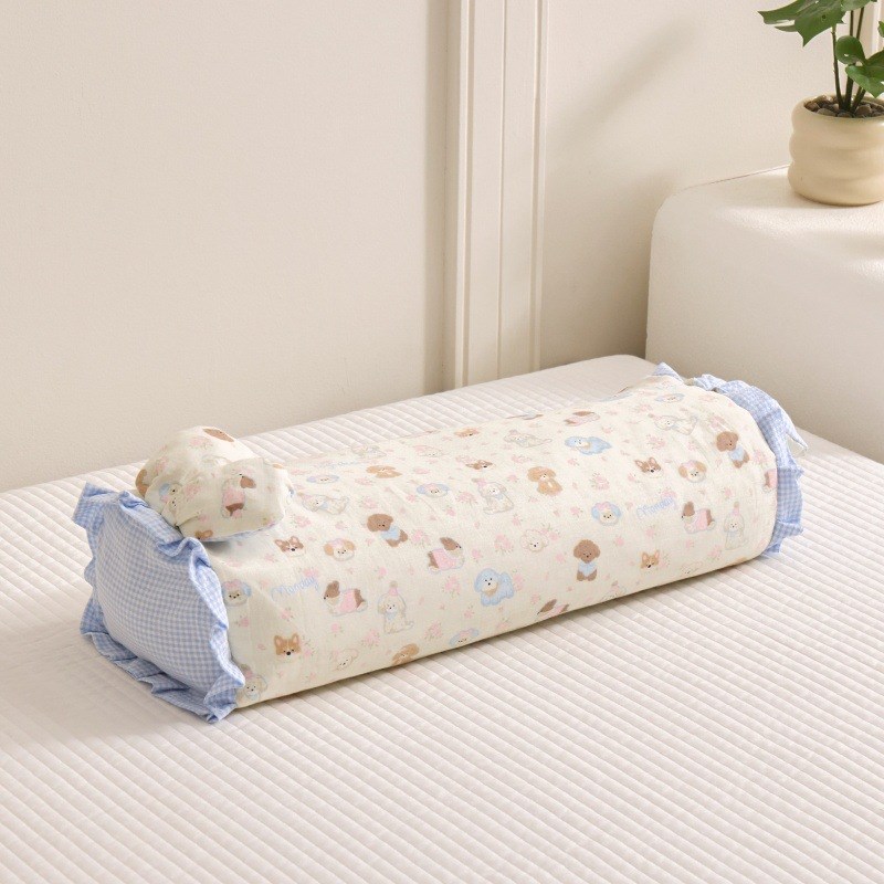 2025新款小清新可爱风兔耳朵荞麦枕头枕芯学生宿舍单双人床通用