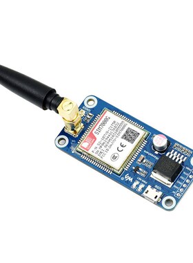 微雪 SIM7000G NB-IoT/Cat-M(eMTC)/2G/GNSS 树莓派4 通信扩展板