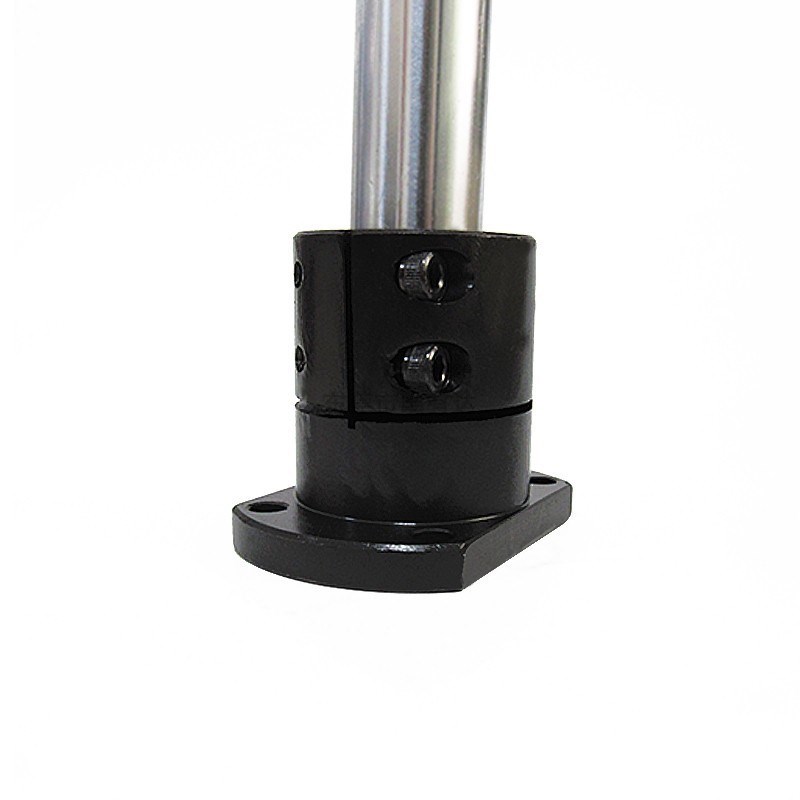 导向轴支座加长型双切边法兰支撑座光轴固定座STHWCBL16 20 25 30