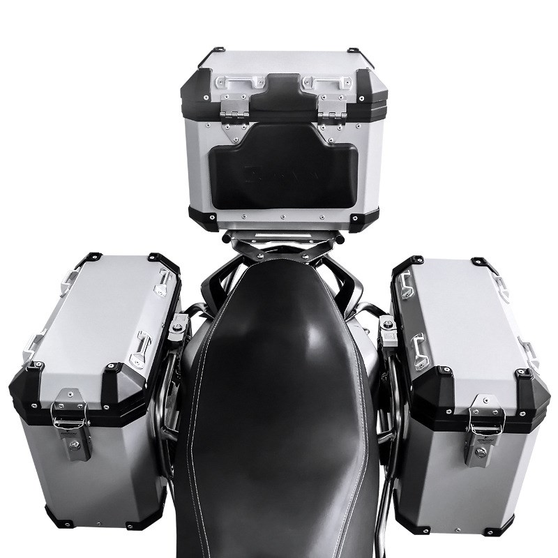 GSADV适用春风650MT三箱边箱铝合金尾箱架改装摩托车配件冒险