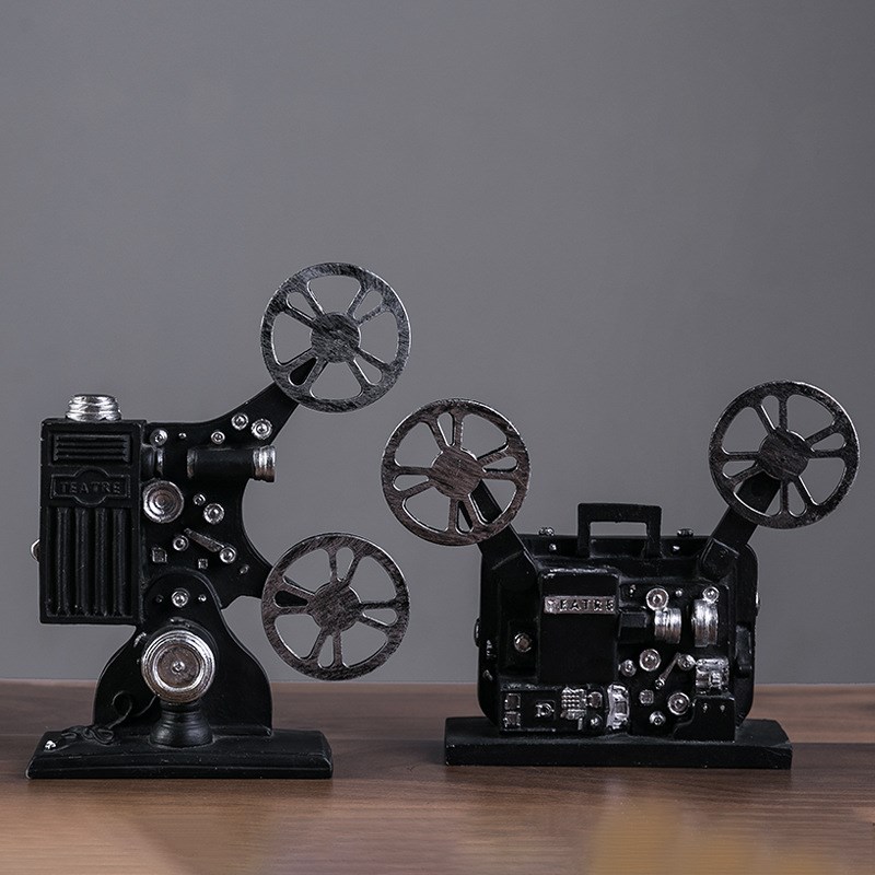 复古电影放映机模型树脂摆件照相机拍摄道具福建泉州市奥海商贸