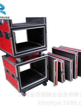 航空机箱黑色空箱铝合金器材箱调音台u箱铝合金黑色工具箱