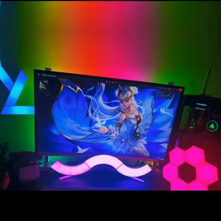 深圳供应新款室内壁灯自由组合拼接灯LED幻彩智能灯幻彩