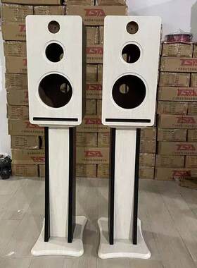 汽车6.5寸音响喇叭试音柜家用书架箱带脚三分频两分频试音箱