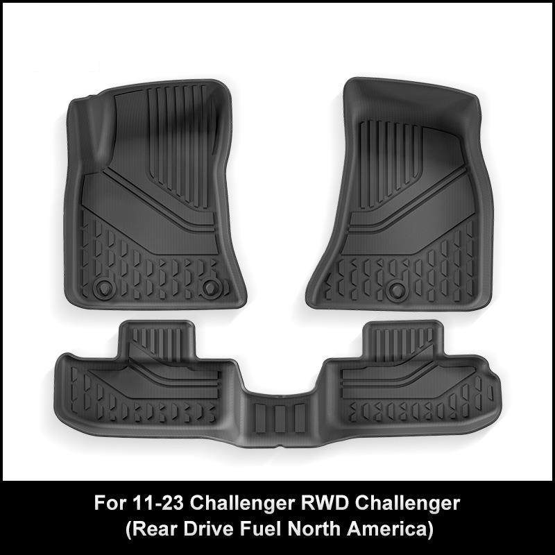 适用于11-23款道奇DodgeChallenger挑战者汽车脚垫全TPE脚垫,纺织面料/辅料/配套,纺织机械配件,淘宝优惠券,粉丝福利购,淘宝优惠卷