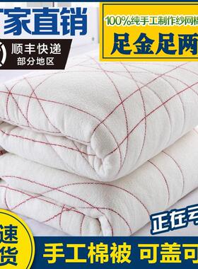 120200冬被小棉被一米二冬天棉200230被芯背子棉被被子1.82米